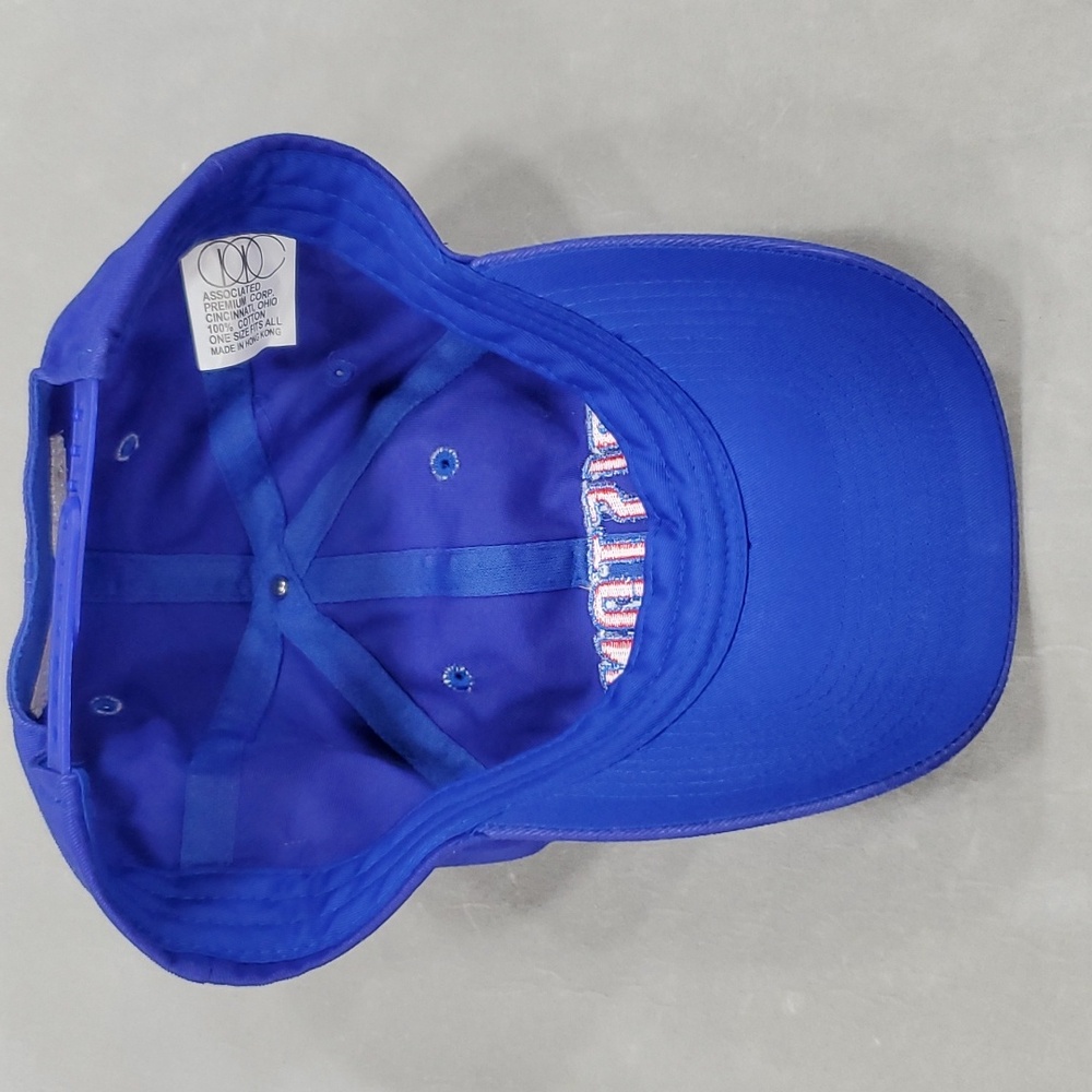 Detroit Pistons hat ball cap royal blue snap back embroidered signed number 5 - Picture 7 of 9